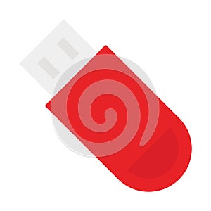 Memory stick, pen drive Vector icon which can easily modify