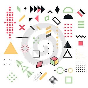 Memphis elements set