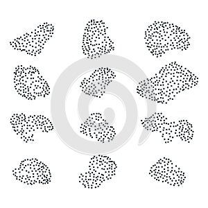 Memphis Elements set white