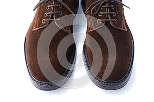 Men brown dress shoes