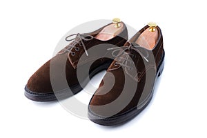 Men brown dress shoes