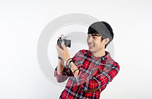 Men and cameras Happy with photography Good-mood photographer ideas, photos for your photography and business