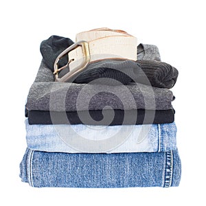 Men casual wear shirt and jean