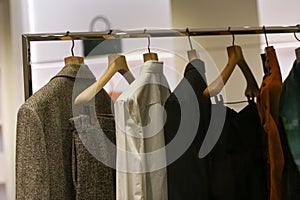 Men clothing in a store