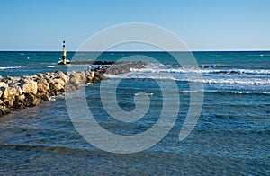 Men fishing from the pier