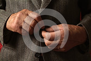 Men in jacket photo