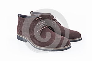 Men leisure leather shoes