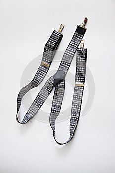 Men Monochrome suspenders