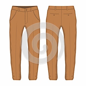 Men`s brown trousers