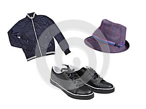 Men's casual wear and shoes