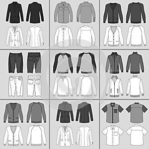 Men`s clothing set