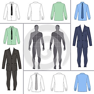 Men`s clothing set