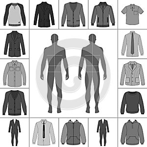 Men`s clothing set