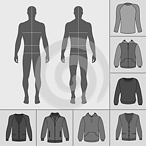 Men`s clothing set