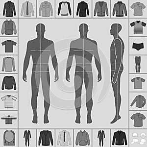 Men`s clothing set