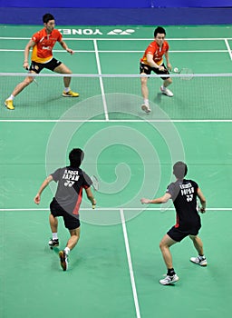 men's doubles,Badminton asia championships 2011