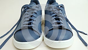 Men`s fashion shoes blue, Casual design