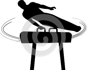 Men's Gymnastics Pommel Horse