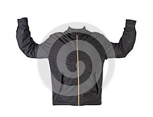 Men`s jacket isolated on white background