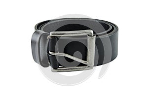 Men's leather belt