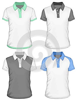 Men's polo-shirt design templates