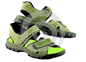 Men`s Sandals with Velcro Fastener