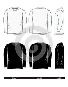 Men`s shirt long Sleeve image photo