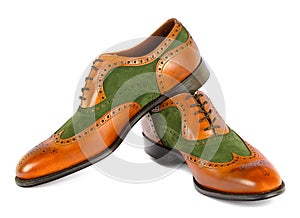 Men's Spectator Style Dress Shoes