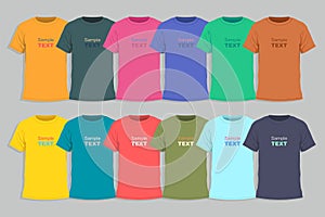 Men`s t-shirt design template