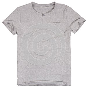 Men's t-shirt isolated on a white