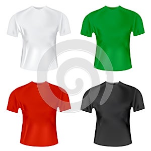 Men's T shirt template