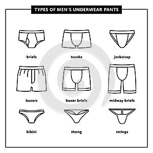 Men`s underwear pants