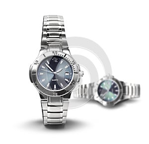 Men's wrist watches time concept
