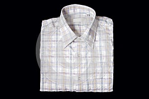 Men shirt with short sleeves