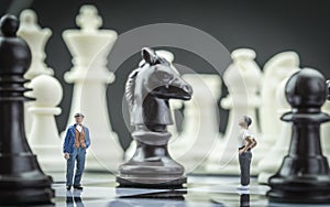 Men thumbnail within a game of chess