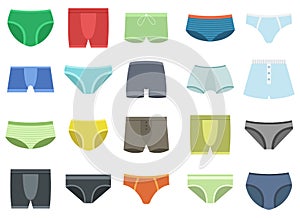 Men underpants vector design illustration isolated on white background
