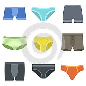 Men underpants vector design illustration