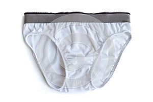 Men underwear used white color