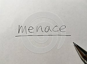 Menace