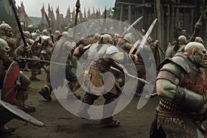 Menacing Horde: A Gathering of Fearsome Orcs