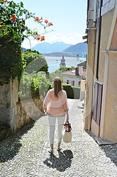 Menaggio town. Lake Como, Italy photo