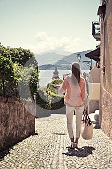 Menaggio town. Lake Como, Italy photo