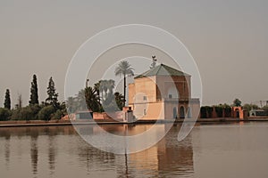 Menara garden in Marrakech, Morocco