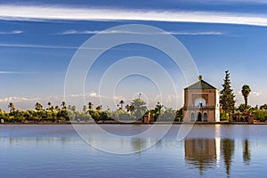 Menara Gardens in Marrakech, Morocco