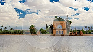 Menara gardens in Marrakech, Morocco, Africa