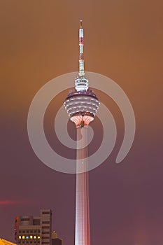 Menara tv tower at Kuala Lumpur (Malaysia)