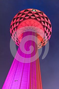 Menara tv tower at Kuala Lumpur (Malaysia)