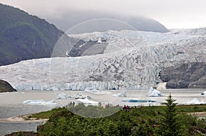 Mendenhall Glacier photo