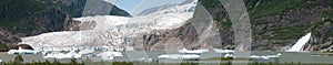 Mendenhall Glacier, Alaska Panorama photo