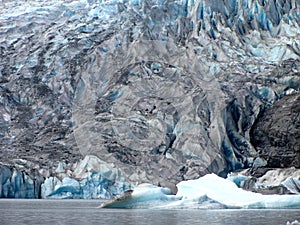 Mendenhall Glacier Face